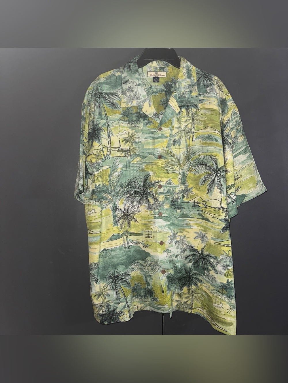 Tommy Bahama Silk Loop Collar Nice